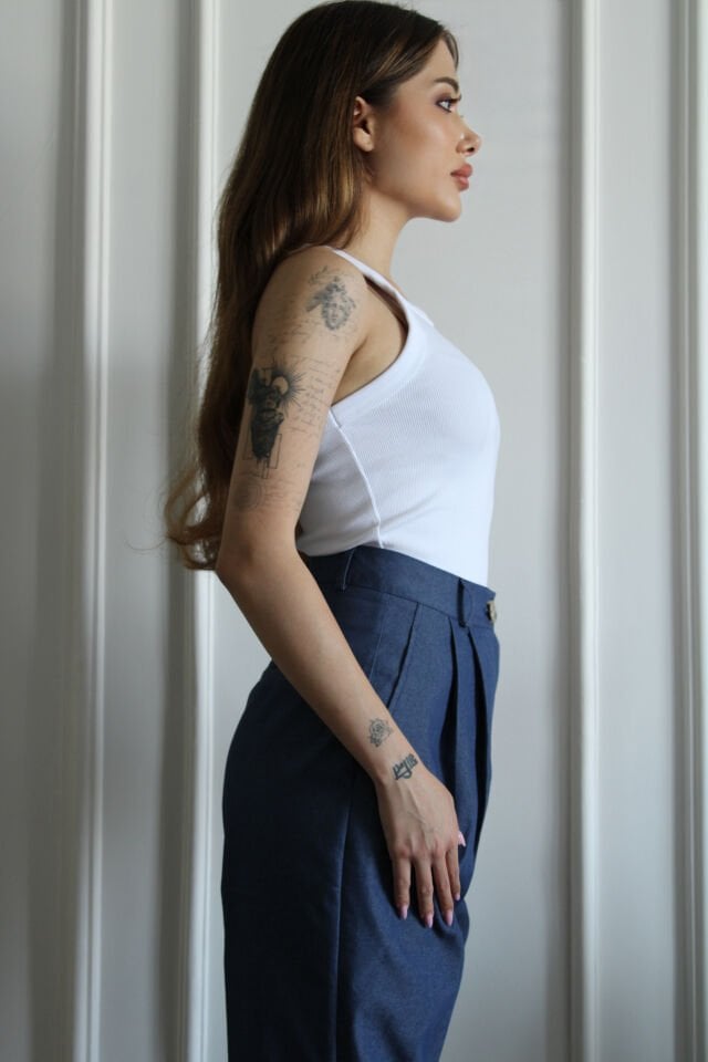 Gabardin Pantolon S (Small)