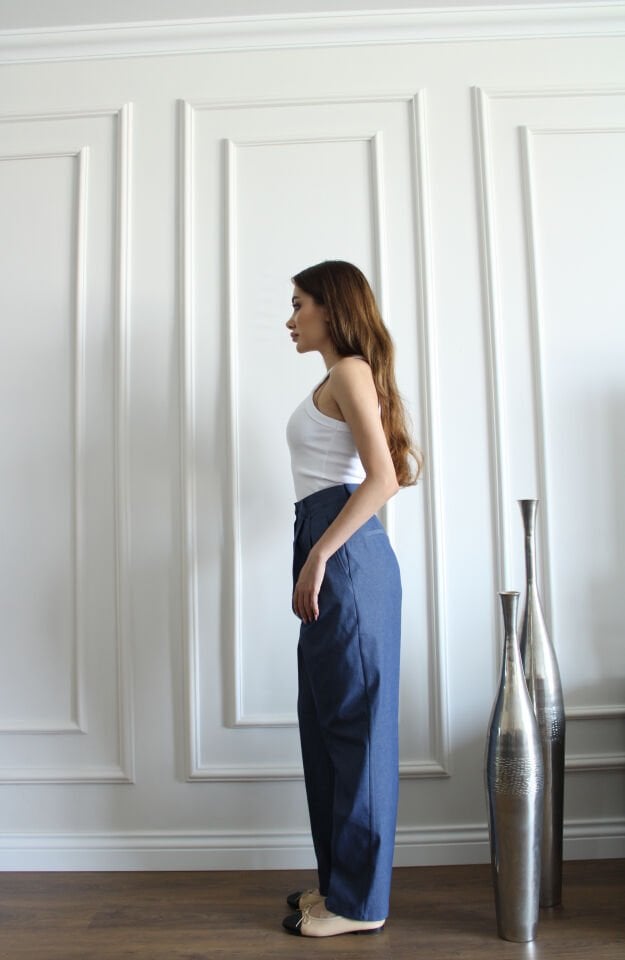 Gabardin Pantolon S (Small)