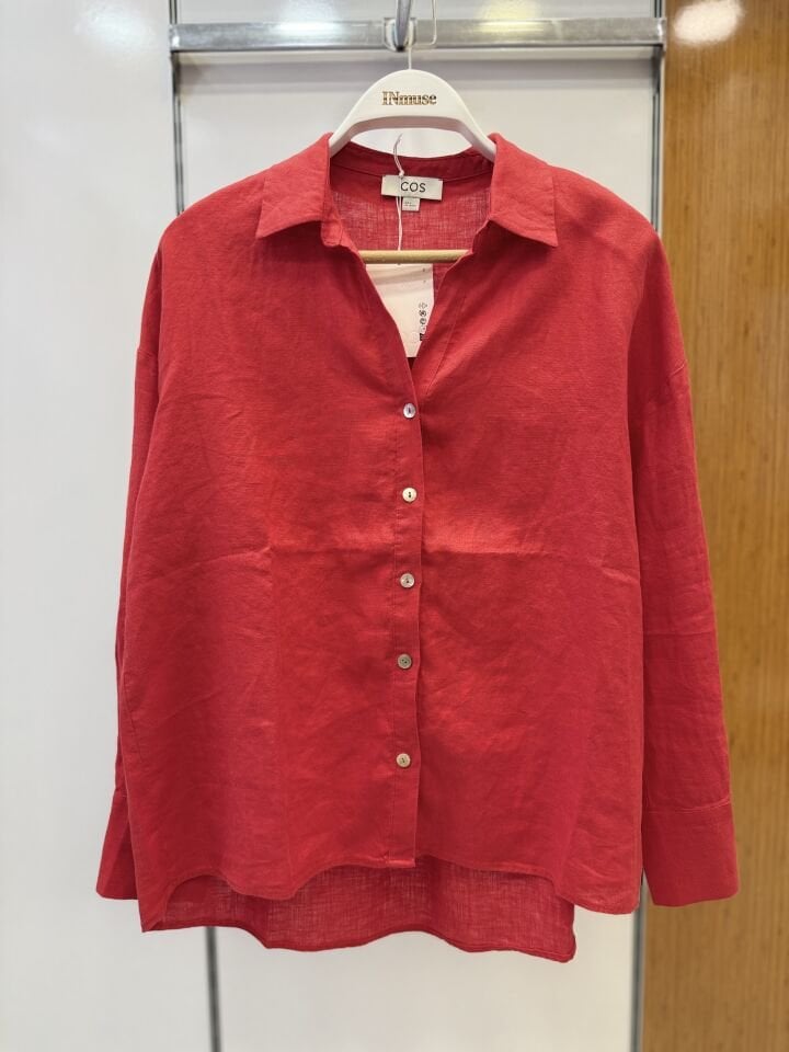 Nar çiçeği orijinal marka keten gömlek