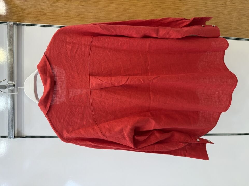 Nar çiçeği orijinal marka keten gömlek