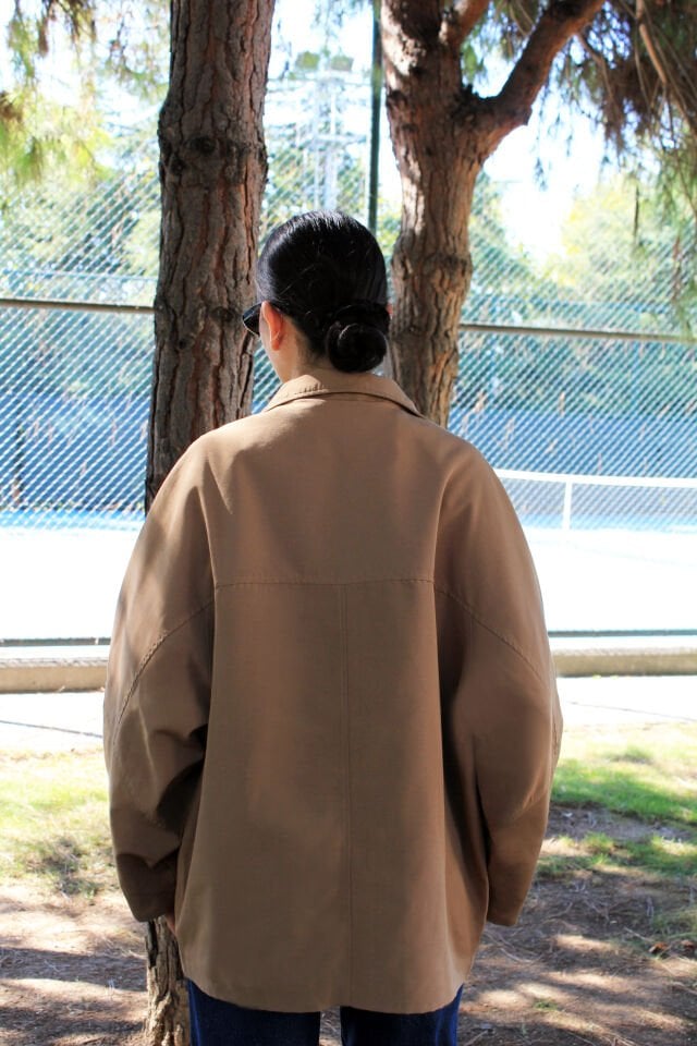 Camel Gold Düğme Detaylı Trençkot